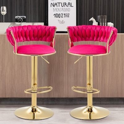 Counter and Bar Stools - Bed Bath & Beyond Woven Bar Stools, Gold Bar Stools, Luxury Bar Stools, Island Chairs, Luxury Bar, Reception Chair, Counter Height Bar Stools, Modern Bar Stools, Swivel Bar Stools