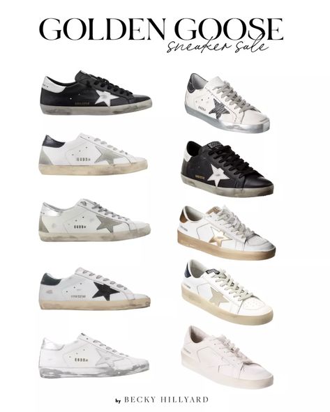 Golden Goose Superstar, Golden Goose Sneakers, Golden Goose, Golden Goose Sneaker, Sneakers For Sale, Style Me, Style Inspiration, Polyvore, Sneakers