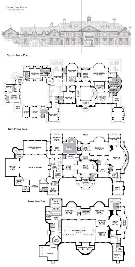 The Stone Mansion Estate in Alpine NJ. blueprint  #Alpine #blueprint #estate # #Decoration #homedecor #homedesign #homeideas Blueprint Mansion, Expensive Mansions, Estate Mansion, Mansion Estate, Mansion Plans, Castle Floor Plan, Luxury Floor Plans, Stone Mansion, Mansion Floor Plan