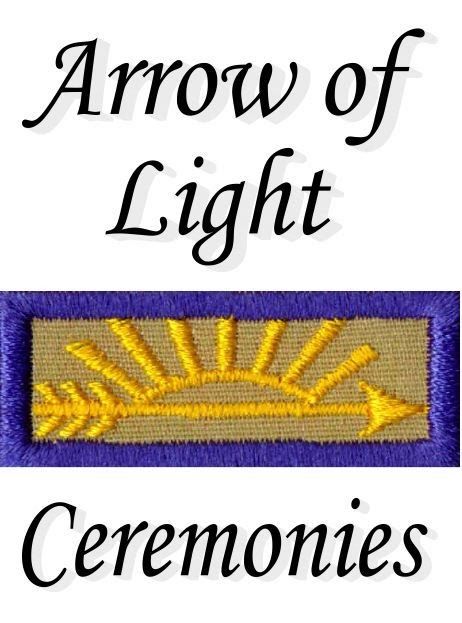 ARROW OF LIGHT * CEREMONY:  Akela says, "With this candle, representing the "Spirit of Akela" we light the trail of the Wolf. From the signs along the Wolf trail, I see the following braves are ready for advancement in the Wolf Clan of Akela's tribe.  I, Akela, have heard the drums speak. I call to the council fire Webelos Scouts [names], and their parents. Gather around this campfire so that the other braves may look upon you. I, Akela, have heard of your great achievements and have Aol Crossover Ceremony, Arrow Of Light Ceremony, Arrow Of Light, Cub Scouts Tiger, Wolf Scouts, Bear Scouts, Scout Projects, Cub Scout Activities, Arrow Of Lights