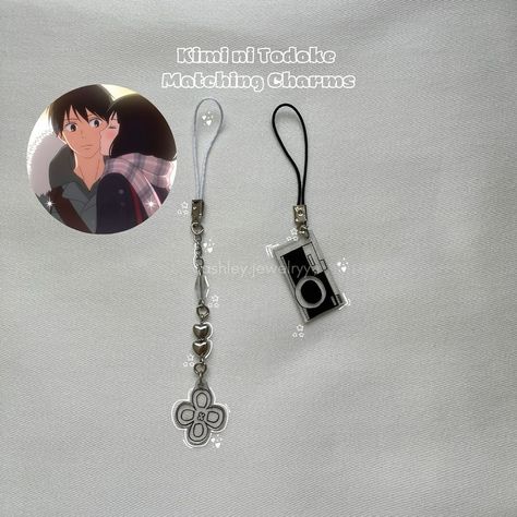 Kimi ni Todoke Matching Charmlar 🤍 How to buy 🛒 1- Etsy shop for Worldwide(link in bio) 2- Shopier for Türkiye ( link bioda) #handmadejewelry #etsy #shopier #smallbusiness #beadedjewelry #explorepage #explore #handmadewithlove #giftforher #fairycore #fairycorejewelry #kiminitodoke #beadednecklace #beadedbracelet #phonecharm #beadedcharm #cute #anime #animecouple #animejewelry #keşfetteyiz #kesfet #fyp Anime Jewelry, Phone Charms, Cute Anime, Fairy Core, Phone Charm, Buy 1, Link In Bio, Beaded Jewelry, Handmade Jewelry