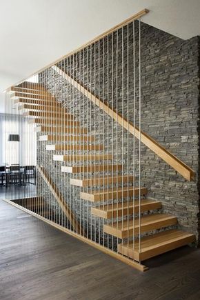 درابزين السلم, تحت الدرج, درج السلم, Modern Stair Railing, Open Trap, Open Stairs, Contemporary Stairs, Diy Staircase, Stair Railing Design