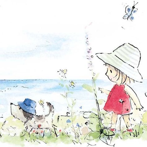 Jane Massey, Illustration Mignonne, 강아지 그림, Artist Blog, 수채화 그림, Children's Book Illustration, Children Illustration, Book Illustration, Cute Illustration