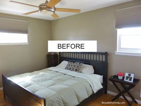 Breathe some new life into your boring #bedroom with these amazing room transformations! #makeover Small Art Deco Bedroom, Black And White Crafts, Boring Bedroom, Relationship Habits, Bohemian Apartment, Chic Organization, Decor Makeover, Pallet House, Rustic Ideas