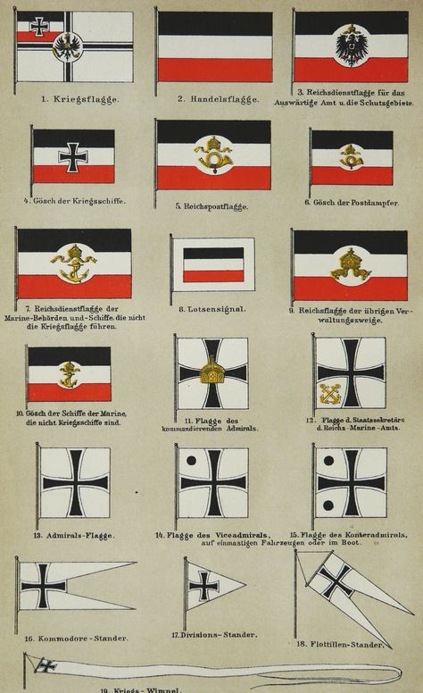 1895 Antique lithograph of GERMAN FLAGS. FLAGS OF GERMAN EMPIRE. PRUSSIA. MILITARIA. GERMANY. 128 years old print DESCRIPTION: This antique chromolithograph was printed in Germany in 1895. It is printed on good paper and the image is exquisitely drawn. Colours are vivid and fresh.  SUBJECT: GERMAN FLAGS MEDIUM: Lithograph. Reverse side has another image SIZE (in inch): 9.8" x 6" or 25 x 15 cm. AGE: 128 years. Victorian Era. CONDITION: Good condition This is an original antique print from 1895, a German Empire, German History Aesthetic, German Aesthetic, German Empire Flag, Old German Flag, East Germany Army, East Germany Flag, East Germany Propaganda, Ww2 Propaganda Posters