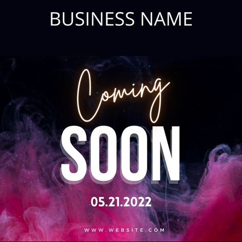 Coming Soon Sign Business, Anouncment Ideas, Coming Soon Business Announcement, New Services Coming Soon, Exciting News Coming Soon Post, Coming Soon Stay Tuned Design, Business Announcement, Construction Website Templates, Under Construction Website