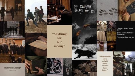 Wolfstar Desktop Wallpaper, Marauders Era Wallpaper Laptop, Marauders Desktop Wallpaper, Marauders Laptop Wallpaper, Marauders Wallpaper Laptop, Marauders Era Wallpaper, Moony Aesthetic, Remus Lupin Wallpaper, Remus Lupin Fan Art