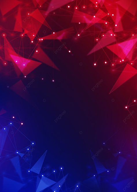 Red And Blue Gradient Low Poly Background Red And Blue Gradient, Red And Blue Background, Neon Background, Xiaomi Wallpapers, Starry Lights, Invitation Background, Wallpaper Image, Creative Background, Light Blue Background