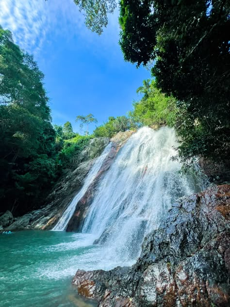 Koh Samui Waterfall, Thailand Waterfalls, Thailand Waterfall, Asia Holiday, Thailand Koh Samui, Thailand Islands, Ko Samui Thailand, Thailand Destinations, Thailand Tourist