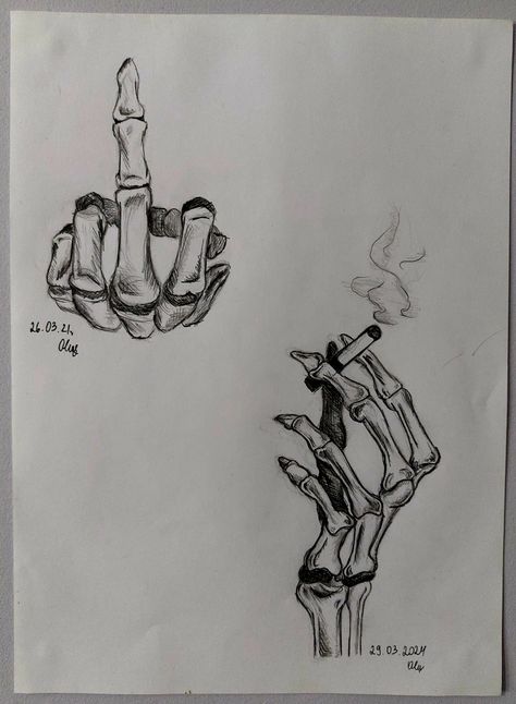 Hand Bones Sketch, Hands Bones Drawing, Hand With Cigerate Drawing, Skeleton Angel Tattoo, Skeleton Painting Ideas, How To Draw Bones, Hand Skeleton Sketch, Skeleton Hand Drawing Reference, Skeleton Hand Drawings