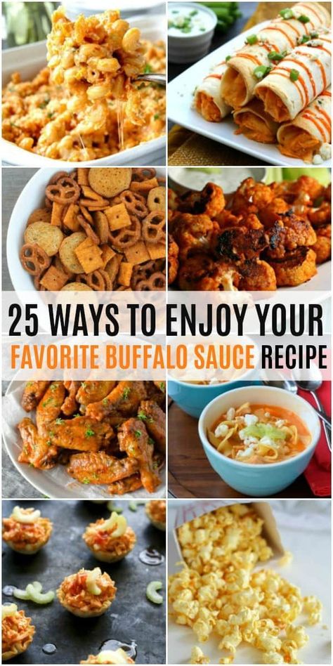 Things To Make With Buffalo Sauce, Buffalo Appetizer, Franks Buffalo Sauce, Buffalo Chicken Sauce, Buffalo Sauce Recipe, Ground Recipes, Wing Sauce Recipes, Buffalo Recipe, Chicke Recipes