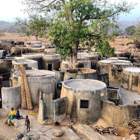 Tongo, Ghana  - the #tongo hills area of northern #ghana near #bolgatanga is full of amazing rocky landscapes and hills, and provides the…” Mud Houses, Ghana Culture, Mud House, Banner Printing, Facebook Image, New Poster, Africa Travel, Image Photography, Tulum