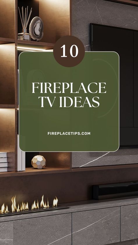 fireplace TV Ideas Recessed Linear Fireplace, 2 Story Linear Fireplace Ideas, Fireplace With Tv Over It, Fireplace Tv Wall Basement, Media Wall With Fireplace And Tv And Soundbar, Modern Gas Fireplace Ideas With Tv, Linear Fireplace Ideas With Tv, Tv Fireplace Wall Design, Living Room Tv Wall Ideas With Fireplace