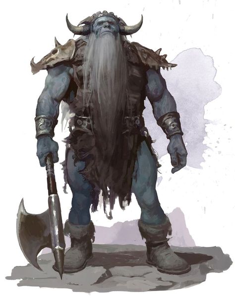 Giant Warrior, Justin Sweet, Evil Creatures, Queen Character, Frost Giants, Storm Kings Thunder, Frost Giant, Monster Manual, Storm King