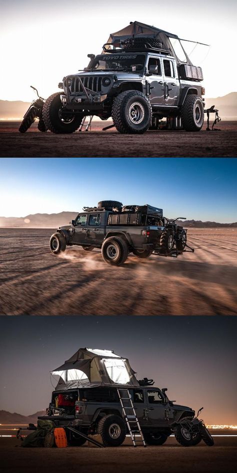 Jeep Wrangler Off Road 4x4, Jeep Gladiator 2020 Lifted, Jeep Gladiator Camping, Keep Gladiator, Jeep Gladiator Camper, Overlanding Jeep, Jeep Gladiator Accessories, Jeep Gladiator Custom, Jeep Travel