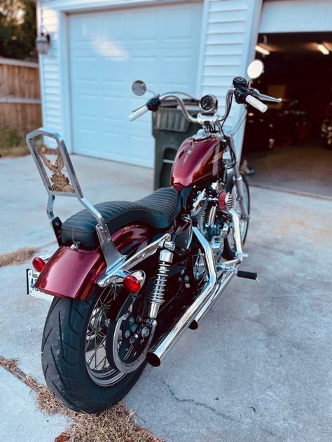 Old School Harley Davidson, Moter Cycles, Harley Davidson Motorcycles Sportster, Old Harley Davidson, Motos Harley, Custom Harleys, Harley Davidson Sportster, Harley Davidson Motorcycles, Motor Car