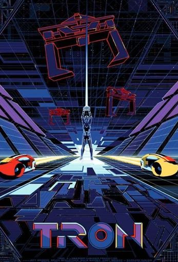 Tron (1982) Tron Poster, Tron 1982, Tron Art, Arcade Bartop, Hearts Wallpaper, Tron Legacy, Wallpapers Phone, New Retro Wave, Science Fiction Film