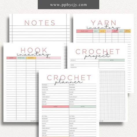 Free Crochet Patterns Crochet Printables Free, Crochet Printables, Template Printable, Crochet Hooks, Free Printables, Free Crochet Pattern, Free Pattern, Crochet Projects, Bundles