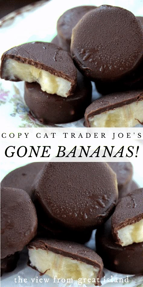 Frozen Banana Recipes, Frozen Chocolate Bananas, Chocolate Covered Bananas Frozen, Kentucky Fried Chicken, Healthy Chocolate Recipes, Chocolate Covered Bananas, Banana Dessert Recipes, Banana Slices, Frozen Dessert Recipe