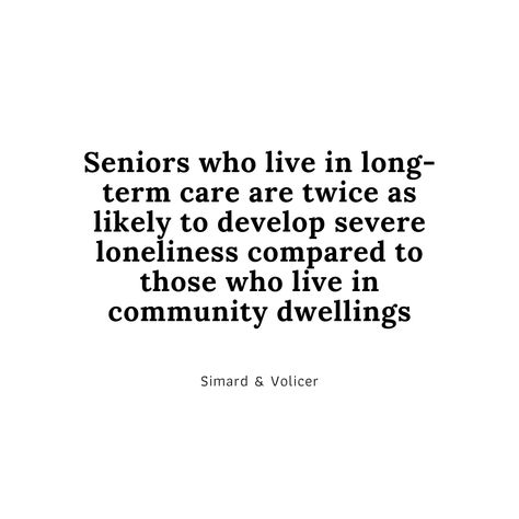 Where we live/stay can sometimes say a lot about a person. Sometimes tthis is enough that we make assumptions and are quick to judge based off of someones living condition. This isn't right. A person behaviour or situation isn't always the most ideal place for them to be too! What does that say about their mental health? Seniors living in long-term care struggle to find that balence, causing them to develop symtoms of loneliness. One way to change that perspective is to team up with us! Senior Care Quotes, Senior Care, Long Term Care, Care Quotes, Health, Quotes