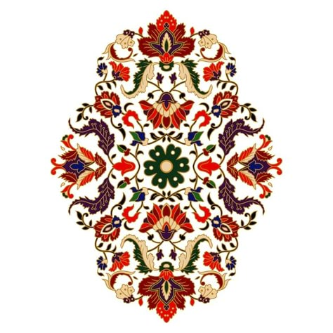 Vector rich ornament hand drawn floral c... | Premium Vector #Freepik #vector #persian-carpet #colorful-pattern #oriental-pattern #persian Eslimi Art, Iranian Carpet Pattern, Persian Carpet Pattern, Navajo Rugs Pattern, Motif Vector, Digital Skills, Navajo Rug, Fashion Illustration Tutorial, Illustration Tutorial