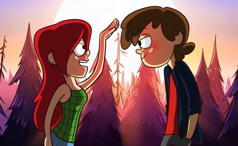 Dipper and Wendy all grown up :D Wendy X Dipper, Dipper X Wendy, Wendy And Dipper, Dipper And Wendy, Marvelous Misadventures Of Flapjack, Dipper Y Mabel, Misadventures Of Flapjack, Gravity Falls Dipper, Dipper And Mabel