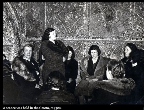 seance in the Margate Shell Grotto Shell Grotto, Hampton Court House, Shell House, Seashell Wall Art, Duck Pond, Shell Decor, Lost Art, Grand Tour, British Artist