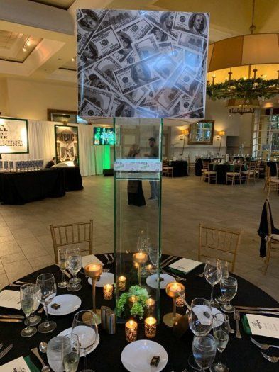 Money Centerpieces Ideas, Street Sign Centerpiece, Bar Mitzvah Centerpieces Boys, Bat Mitzvah Candle Lighting Ideas, Event Planning 101, Bar Mitzvah Centerpieces, Candle Lighting Ceremony, Bar Mitzvah Candle Lighting, Table Place Cards