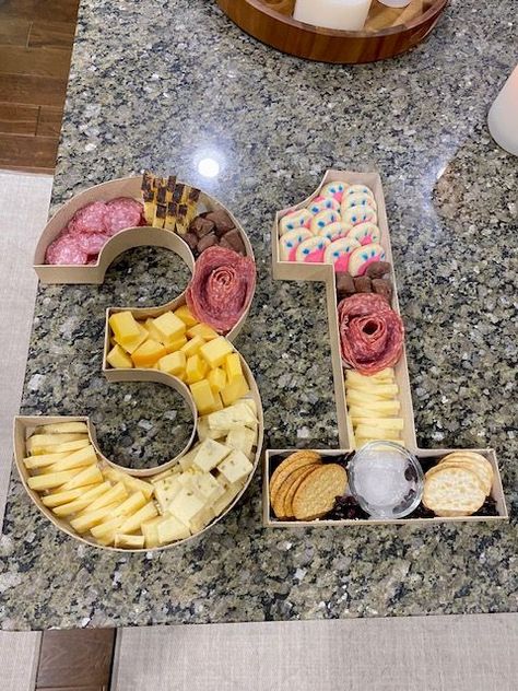 We are turning paper mache numbers into a cute charcuterie birthday board! Paper Mache Number Charcuterie, Paper Mache Numbers Birthday, Paper Mache Charcuterie, Number Charcuterie Board, Charcuterie Numbers, 13th Bday Party Ideas, Charcuterie Board Diy, Diy Paper Mache, Charcuterie Board Meats