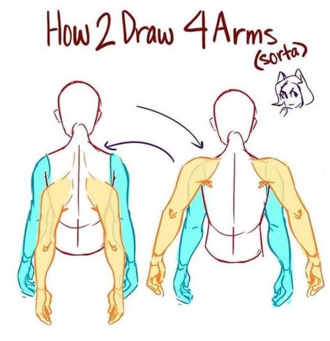 Four Arm Reference, Multiple Hands Drawing, Hand Reference Art, 4 Base 4 Artist, Character With Multiple Arms, Hand Ref Drawing, How To Draw Anime Hands, Hands Together Drawing, Free Drawing Bases