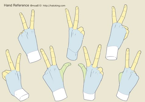 Peace Sign Reference, Hand Refs, Peace Sign Drawing, Peace Sign Hand, Reference Pose, Hand Gestures, Anime Hands, Body Drawing Tutorial, Hand Drawing Reference