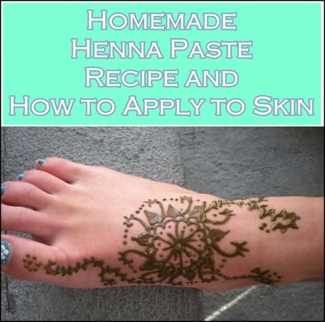 How To Make Homemade Henna, How To Make Henna Paste, How To Make Henna Powder, Homemade Henna Recipe, Henna Paste Recipe, Henna Tattoo Recipe, How To Make Henna Paste For Hands, Homemade Henna, How To Apply Henna