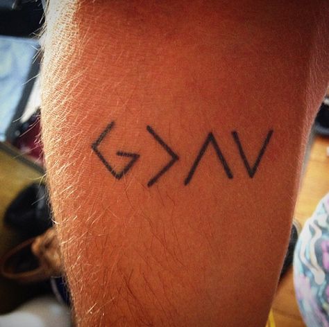 God is greater than the highs and lows. He is above all things. Nothing on this Earth will ever break me or leave me empty because I have Christ in my heart. He is always with me and I trust His plan for my life. Give thanks to The Lord, for He is good everyday!! I Am The Way The Truth And The Life Tattoo, Oh But God Tattoo, God Above All Tattoo, I’m Still Standing Tattoo, God Is Still Working On Me Tattoo, G>^v Tattoo, All Tattoos, Dream Tattoos, Future Tattoos