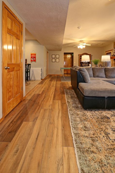 Wood Floors With Honey Oak Cabinets, Wood Flooring With Oak Cabinets, Honey Oak Lvp Flooring, Luxury Vinyl Plank Flooring With Honey Oak Cabinets, Vinyl Flooring With Oak Cabinets, Vinyl Wood Flooring Colors, Lvp Flooring With Honey Oak Cabinets, Flooring To Go With Honey Oak Cabinets, Wood Floors With Oak Cabinets