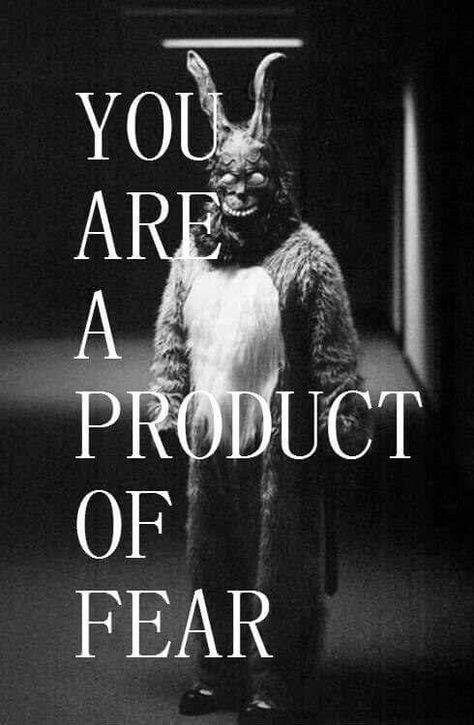 Donnie Darko Product of Fear Absolute Cinema, Media Consumption, Septième Art, The Boogeyman, Donnie Darko, Stay Spooky, Quotable Quotes, Scary Movies, Horror Films