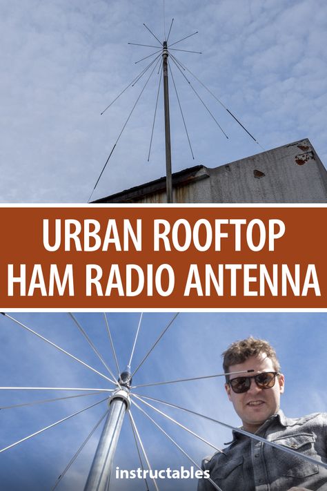 Diy Ham Radio Antennas, Ham Radio Antenna Diy, Ham Radio Kits, Mobile Ham Radio, Portable Ham Radio, Urban Rooftop, Hf Radio, Ham Radio Equipment, Tech Projects