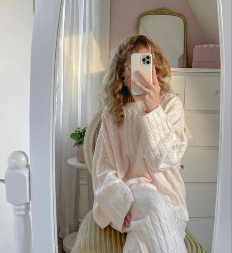 Cozy Princess Outfits, Cozy Clothing Aesthetic, Princess Sugarplumfairy, Princess Loungewear, Ball Gowns Victorian, Elegant Outfit Classy, The Cardigans, Cute Pjs, Cozy Outfits