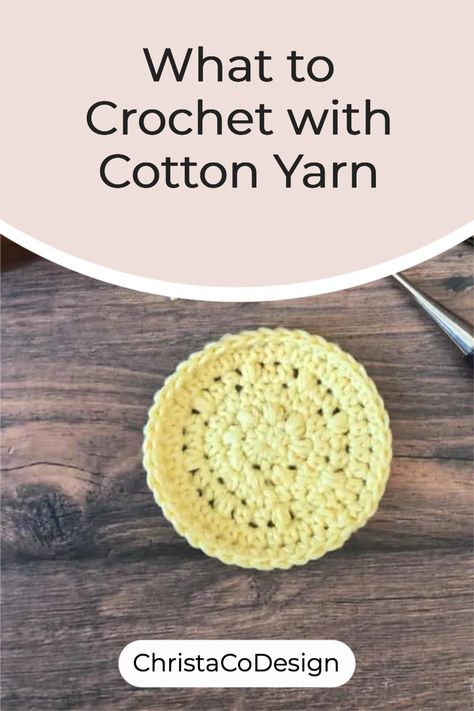 If you’ve stocked up on cotton yarn, you may be wondering what crochet projects to make with it. The good news is cotton yarn is great for crocheting almost any project. Easy Cotton Yarn Crochet Patterns, Crochet Projects Using Cotton Yarn, Crochet With Cotton Yarn Easy Patterns, Cotton Yarn Amigurumi, Crochet Patterns With Cotton Yarn Free, Crochet Projects For Cotton Yarn, Sugar N Cream Yarn Projects, Cotton Yarn Projects Crochet, Crochet Ideas With Cotton Yarn