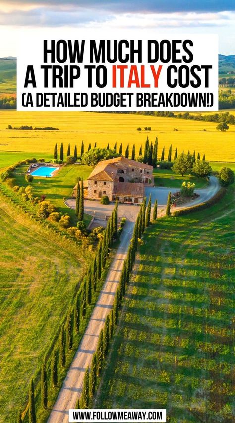 How Much Does a Trip to Italy Cost (A Detailed Budget Breakdown!) How To Travel To Italy On A Budget, First Trip To Italy Travel Tips, Affordable Italy Trip, Cheap Italy Trip, Planning A Trip To Italy Budget, Travel To Italy Tips, Italy Cheap Travel, Planning Trip To Italy, Family Trip To Italy