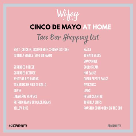 Wifey Rosé Wine has you covered to create your very own Taco Bar Green Pepper Sauce, Tortilla Shells, Rosé Wine, Taco Bar, Shredded Lettuce, Pepper Sauce, Meat Chickens, Taco Tuesday, Stuffed Jalapeno Peppers