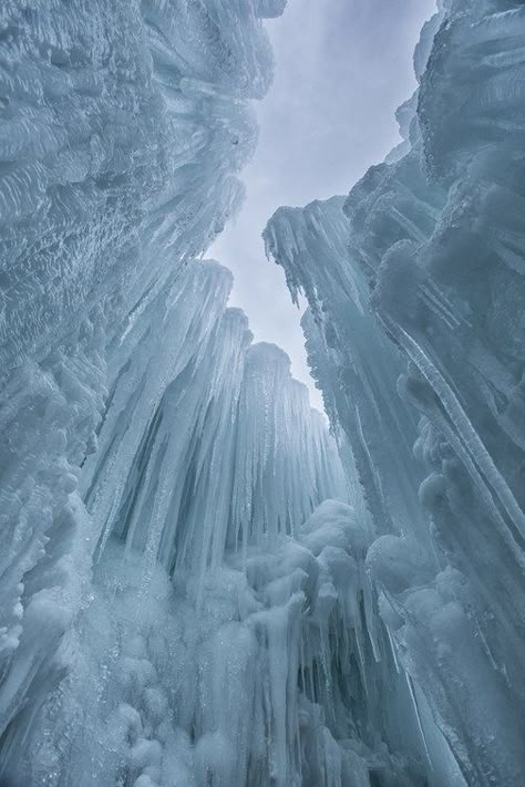 Ice Castle Stillwater, MN Ice Castles New Hampshire, Castles In America, Snow Castle, Ice Castle, Castle Aesthetic, Ice Castles, Winter Fairy, Dead End, Fantasy Island