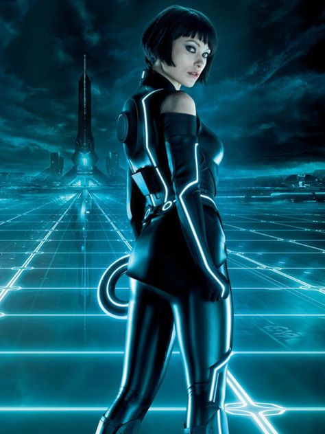 Tron Legacy Wallpaper Quorra, Olivia Wilde Olivia Wilde Tron Legacy, Olivia Wilde Tron, Divergent Poster, Tron Costume, Garrett Hedlund, Art Musical, Tron Legacy, Awesome Sauce, 3 Movie