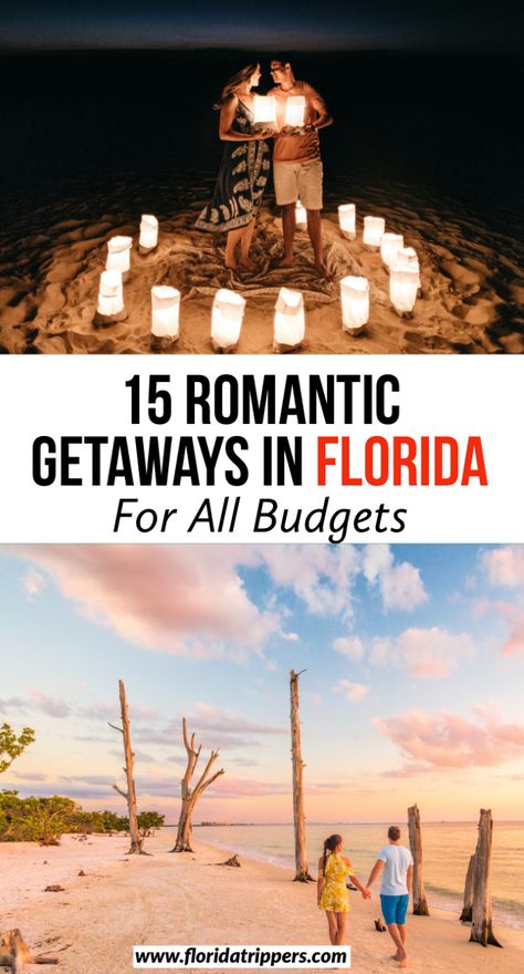 Romantic getaways in florida, florida honeymoon, florida romance, romantic beach getaway, affordable florida getaway, florida vacation Romantic Florida Getaway, Florida Honeymoon, Best Romantic Getaways, Couples Getaway, Florida Getaway, Florida Destinations, Beach Honeymoon, Romantic Beach, Usa Travel Guide