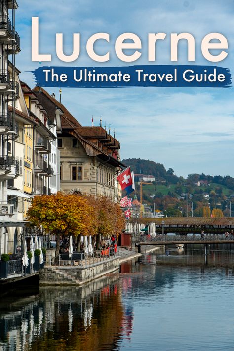 Lucerne as you have never seen before! Welcome to our ultimate guide to Lucerne, Switzerland. The best things to do in Lucerne, Lake Lucerne, and in the surrounding mountains. We put together an itinerary that mixes history, adventure, food and fun. Plus tips about getting there and around, and the best hotels in Lucerne, from cheap accommodation to luxury hotels by Lake Lucerne. Everything you need to know to plan your trip to Lucerne is here. Lake Lucerne Switzerland, Switzerland Bern, Viking Cruise, Switzerland Trip, Rhine River Cruise, Lake Lucerne, Switzerland Hotels, Switzerland Vacation, Travel Malaysia