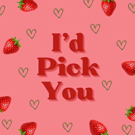 Strawberry obsessed? There's even more where that came from. Poems About Strawberries, Strawberry Notes, Strawberry Love Notes, Strawberries Quotes, Funny Strawberry Quotes, Strawberry Aesthetic Quotes, Strawberry Quotes, Fruit Quotes, Pink Fruit