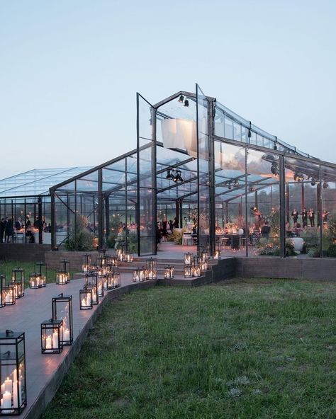 Garden Wedding Tent, Reception Decorations Wedding, Event Venue Design, Event Space Design, Decorations Wedding Reception, Glass House Wedding, Outdoor Tent Wedding, Tent Wedding Reception, Event Venue Spaces