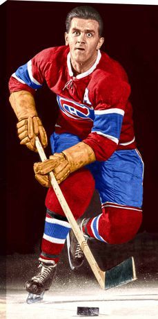 Maurice Richard, Montreal Hockey, Hockey Pictures, Montreal Canadians, Hockey Girls, Hockey Goalie, Nhl Players, Sports Figures, Hockey Puck