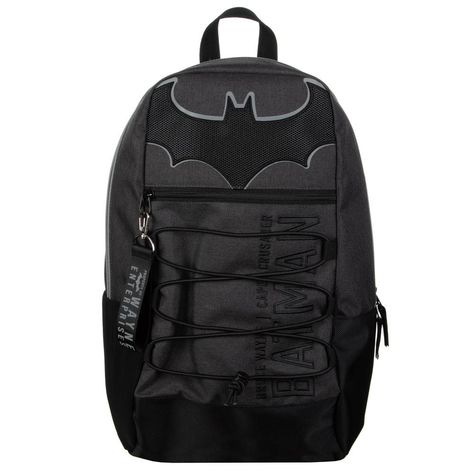 Buy Batman Bungee Backpack at Entertainment Earth. Mint Condition Guaranteed. FREE SHIPPING on eligible purchases. Shop now! #Affiliate, , #Aff, #Batman, #Bungee, #Backpack Batman Back, Batman Bruce Wayne, Wayne Enterprises, Bat Symbol, Tablet Sleeve, Bruce Wayne, Casual Backpack, Toys For Girls, Travel Gear