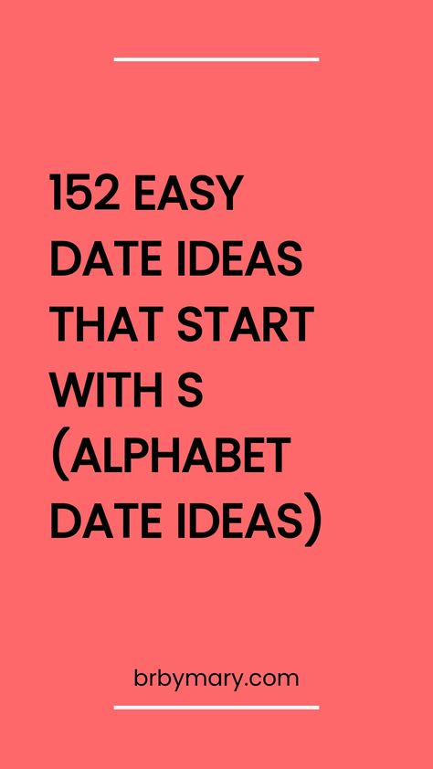 From Spa dates to Sunset watching with Snacks, use our 150+ date ideas that start with S to continue your alphabet dating challenge with your partner. Alphabet Dates From A To Z, Alphabet Date Ideas, Easy Date Ideas, Dating Challenge, Salt Room Therapy, Statue Of Liberty Drawing, Sunset Watching, Alphabet Dating, Silver Linings Playbook