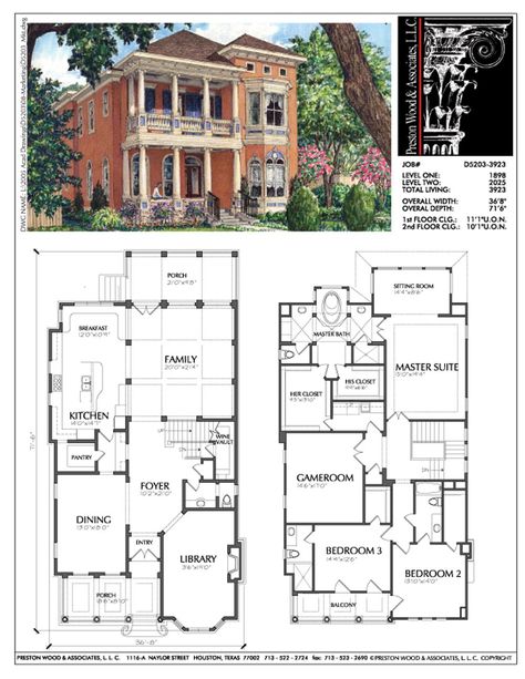 Classic Southern Home, Bedroom Upstairs, Two Story House Plans, Two Story House, Vintage House Plans, Storage Closet, Sims House Plans, Casa Vintage, Blue Prints